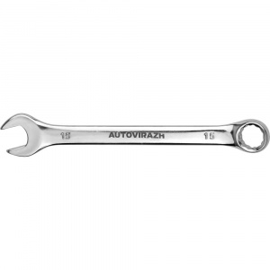 Ключ "AUTOVIRAZH" комбинированный 15мм AV-211015