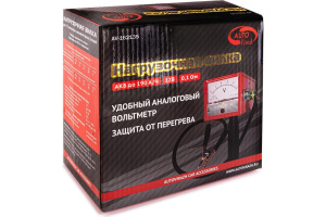 Нагрузочная вилка для проверки АКБ 12В, 135А AUTOVIRAZH