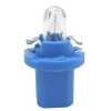 Автолампа BAX 1,2w (BX8.5d) с голубым патроном 12v Osram