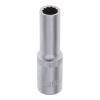 Головка двенадцатигранная удлиненная 1/2" 11мм "AV Steel" AV-521211
