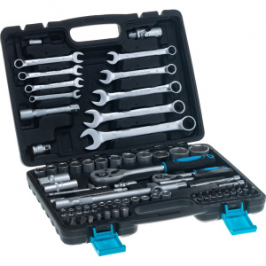 Набор инструмента   82предм. 1/2" 1/4"DR, CrV  "AUTOVIRAZH"