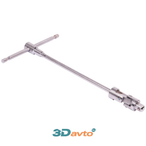 Вороток 3/8" 250мм АвтоДело карданный Т-образный АвтоДело